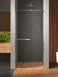 NEW TRENDY Smart uși de duș 130 cm culisantă crom luciu/sticlă transparentă EXK-6580 (EXK6580)