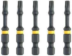 DEWALT - Bit de torsiune 50mm, T30, 5 bucati [DT7398T-QZ] (DT7398T-QZ) - bricolaj-mag Set capete bit, chei tubulare