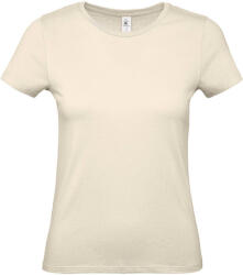 B and C Női rövid ujjú póló B&C #E150 /women T-Shirt -S, Naturál