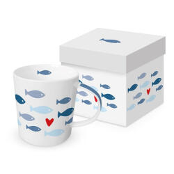 PPD Porcelánbögre 0, 4l dobozban, Seaside