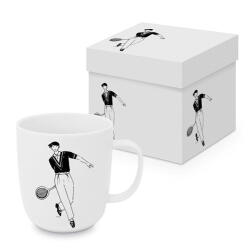 PPD Porcelánbögre 0, 4l dobozban, Atelier Tennis