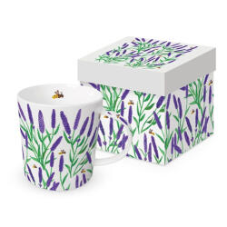 PPD Porcelánbögre 0, 4l dobozban, Tracey's Lavendula
