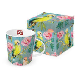 PPD Porcelánbögre 0, 4l dobozban, Perruches