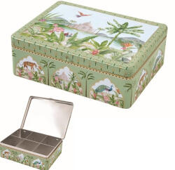 Easy Life Nuova R2S Teafilteres fémdoboz 6 rekeszes, 20, 5x16x7cm, Paradise Sauvage