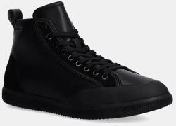 Calvin Klein bőr sportcipő HIGH TOP LACE UP fekete, HM0HM01586 - fekete Férfi 40