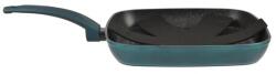 Perfect Home Tigaie Grill din Aluminiu cu Strat Antiderapant Sea Line 28x28 cm