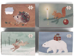  Filibabba Rejtvénykészlet puzzle - Csodálatos tél 4 db-os
