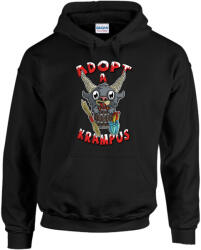  Adopt a Krampus - Unisex Kapucnis Pulóver (831740)