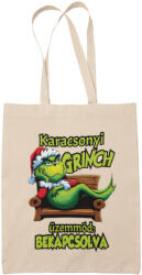  Grinch üzemmód bekapcsolva - Vászontáska (329558)