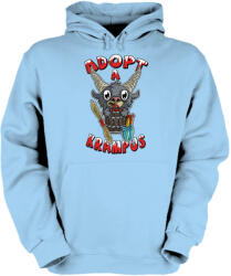 Fruit of the Loom Adopt a Krampus - Unisex Kapucnis Pulóver (996357)
