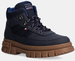 Tommy Hilfiger gyerek téli csizma sötétkék, T3X5-33707 - sötétkék 40