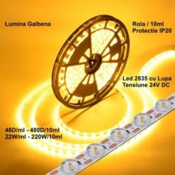  Rola banda led Interior Galbena 24V -480LED-200W- 10ML (18A169)