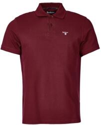 Barbour Tartan Pique Polo Shirt - Ruby - S