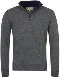 Barbour Nelson Essential Half Zip Sweatshirt - Storm Grey - XL