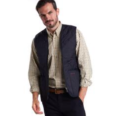 Barbour Quilted Zip-In Liner - Navy - 38 / S