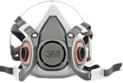 3M Védőmaszk Félálarc L-es 2 Szűrős 3M 6000 (4046719375936)