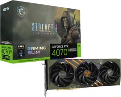 MSI GeForce RTX 4070 Ti SUPER GAMING SLIM STALKER 2 EDITION 16GB GDDR6X 256bit
