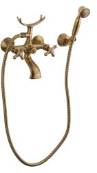 PAFFONI Kád csaptelep Paffoni Ricordi zuhanyszettel együtt 150 mm Bronz IR023BR (IRV023BR)