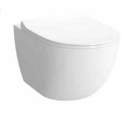 VitrA Wc bidével falra szerelhető Vitra Shift fehér színben 7748-003-0559 (7748B003-0559)