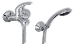 FERRO Kád csaptelep Novaservis Metalia 55 zuhanyszettel együtt 100 mm Króm 55024L. 0 (55024L,0)