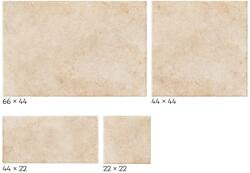 Realonda Padló Realonda Modular Borgogna beige 44x66, 44x44, 22x22, 22x44 cm matt MBORGBE (MBORGBE)