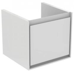 Ideal Standard Fürdőszobaszekrény mosdó alá Ideal Standard Connect Air 43x40x40, 2 cm fehér fényes / világosszürke matt kombinációban E0842KN (E0842KN)