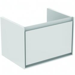 Ideal Standard Fürdőszobaszekrény mosdó alá Ideal Standard Connect Air 58x40x40, 9 cm fehér fényes / világosszürke matt kombinációban E0847KN (E0847KN)