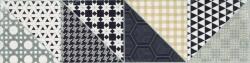RAKO Dekor Rako Deco patchwork színkeverék 15x60 cm matt DDPSU659.1 (DDPSU659.1)