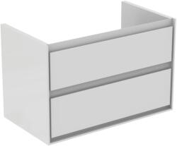 Ideal Standard Fürdőszobaszekrény mosdó alá Ideal Standard Connect Air 80x51, 7x44 cm barna matt / fehér matt kombinációban E0819VY (E0819VY)