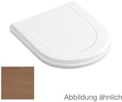 Villeroy & Boch Wc ülőke Villeroy & Boch Hommage fából diófa kivitelben 9926K100 (9926K100)
