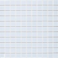 Premium Mosaic Üvegmozaik Premium Mosaic fehér 30x30 cm fényes MOS25WH (MOS25WH)