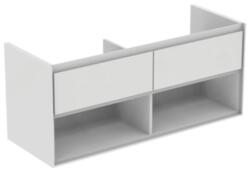 Ideal Standard Fürdőszobaszekrény mosdó alá Ideal Standard Connect Air 120x51, 7x44 cm világosszrüke fényes / fehér matt kombinációban E0829EQ (E0829EQ)