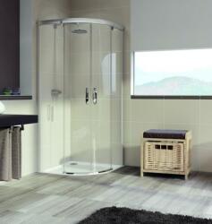 HÜPPE Zuhanysarok asszimetrikus 100x100 cm Hüppe Aura elegance 402423.092. 322 (402423.092.322)