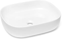 Triomini Mosdó lapra Triomini Slim 50x40 cm fehér színben fényes felülettel túlfolyás nélkül SLM5040 (TR41015-500X400MM)