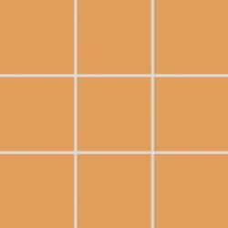 RAKO Mozaik Rako Color Two dark orange 10x10 cm matt GAA0K150.1 (2141501)