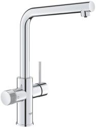 GROHE Blue Pure Minta L-kifolyós vízszűrős csaptelep, króm (30588000) (30588000)