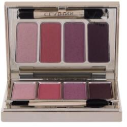 Clarins 4-Colour paleta de farduri de pleoape 6.9 g nuanţă 07 Lovely Rose