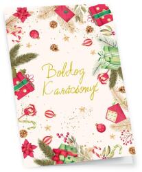 Iris képeslap boldog karácsonyt 13*19 cm (363182) - bestbyte