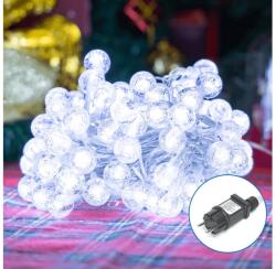 Aigostar B. V. Aigostar - LED Karácsonyi kültéri lánc 50xLED/8 funkció 8m IP44 hideg fehér B103031NP (AI1428)