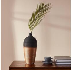 EGLO 421423 - Kerámia váza SARYKSU 28x12, 5 cm fekete/arany 421423 (EG421423)