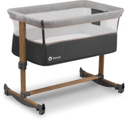 Lionelo babaágy bölcső babaöböl 3in1 Leonie Plus szürke - babamarket