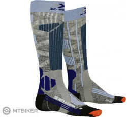 X-BIONIC SKI RIDER 4.0 női zokni, szürke/fekete (37/38)