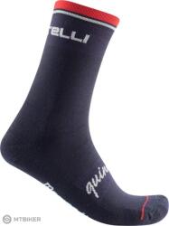 Castelli QUINDICI SOFT MERINO zokni, sötétkék (SM (EU 36-39))
