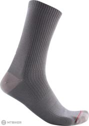 Castelli BANDITO WOOL 18 zokni, nikkelszürke (SM)