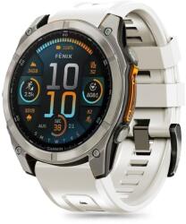 Tech-Protect SILICONE GARMIN FENIX 5S / 5S PLUS / 6S / 6S PRO / 7S / 8 (43 MM) TITANIUM szíj
