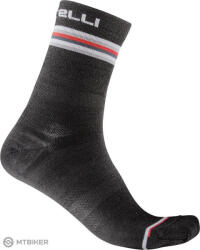 Castelli GO 15 női zokni, sötétszürke (LX)