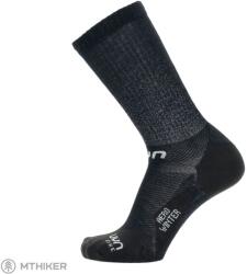 UYN CYCLING AERO WINTER zokni, fekete/fehér (42/44)
