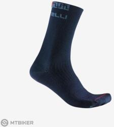 Castelli BANDITO MERINO 18 zokni, belga kék (XXL)