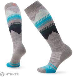 Smartwool Ski Targeted Cushion Pattern OTC női zokni, világosszürke (S)