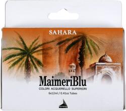 Maimeri Blu Set de vopsele acuarela Sahara 6 x 12 ml (M1698054)